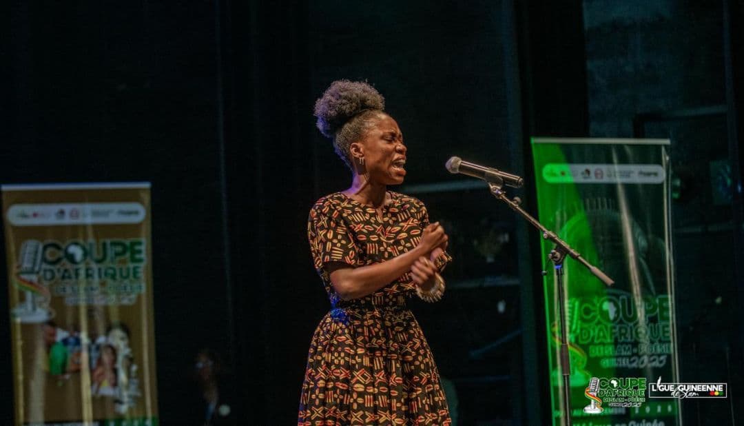 Ghanaian Poet Enam Afi Secures Third Place at African Slam Poetry Cup in Guinea, Calls for Stronger Support for Poets
