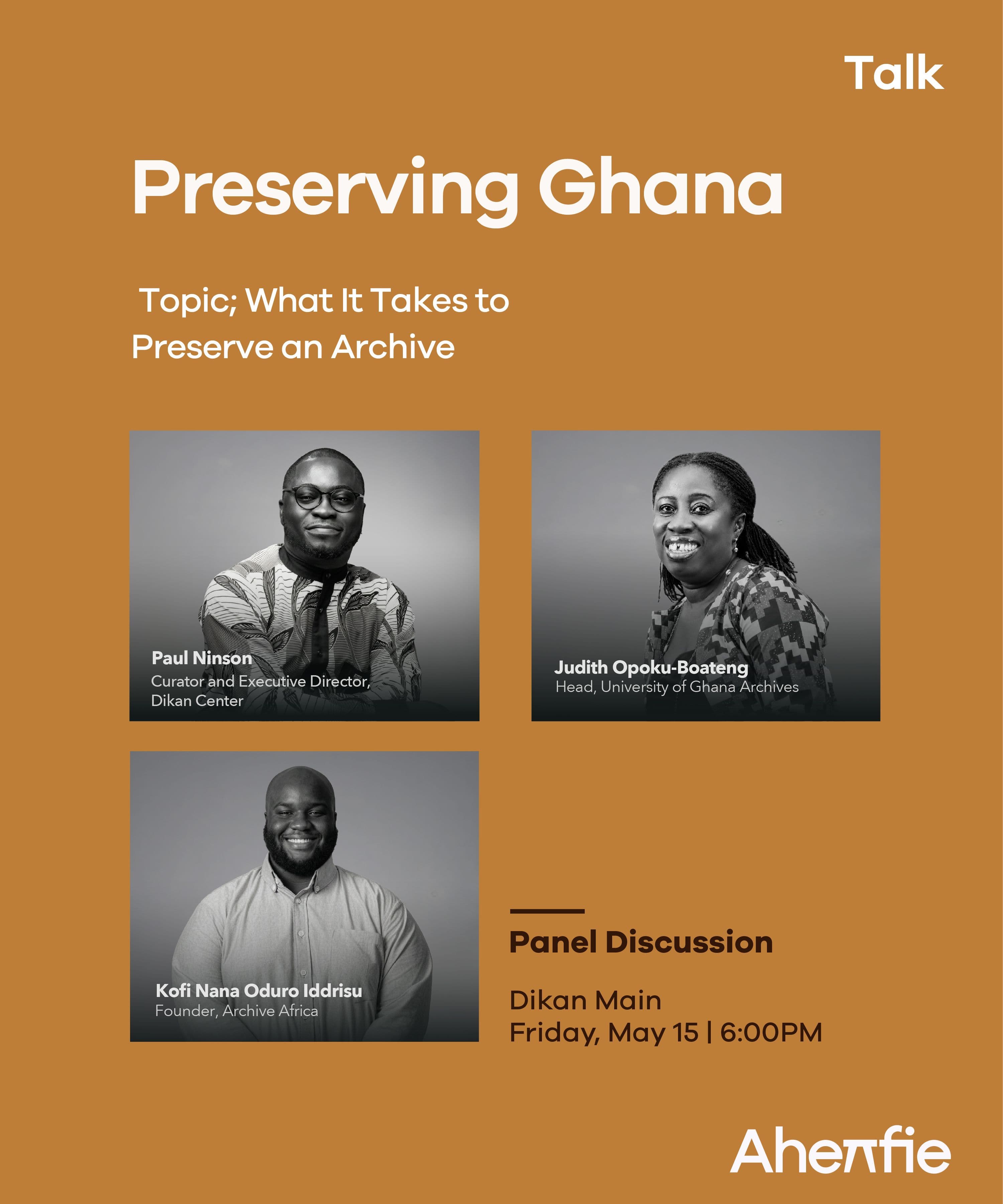 Dikan Ahenfie to Host Major Panel on Ghana’s Archival Future