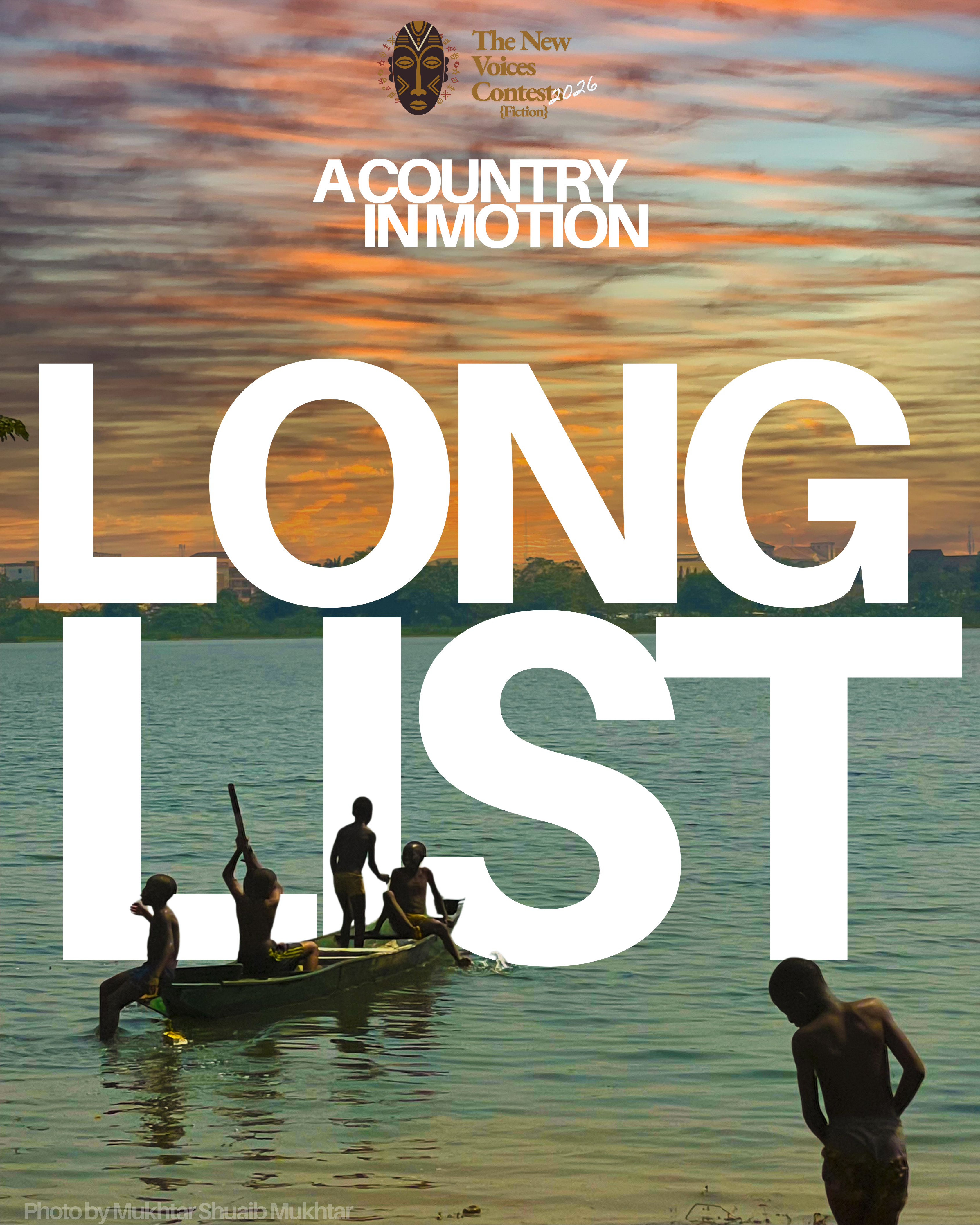The Longlist: The New Voices (Fiction) Contest 2026